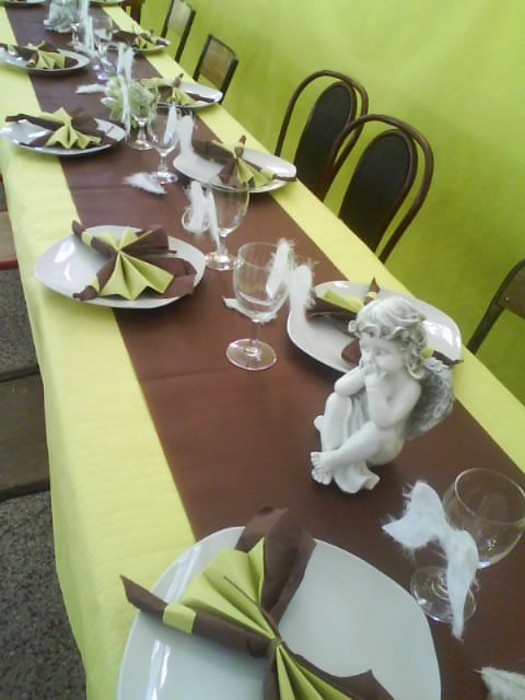 Photos De Mes Preparatifs Theme Ange Bapteme Forum Famille