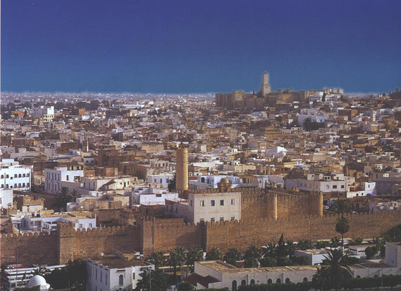 Remparts habritant l'ancienne ville de Sousse