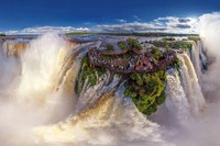 Falaise Iguaçu-Brésil/Argentine
