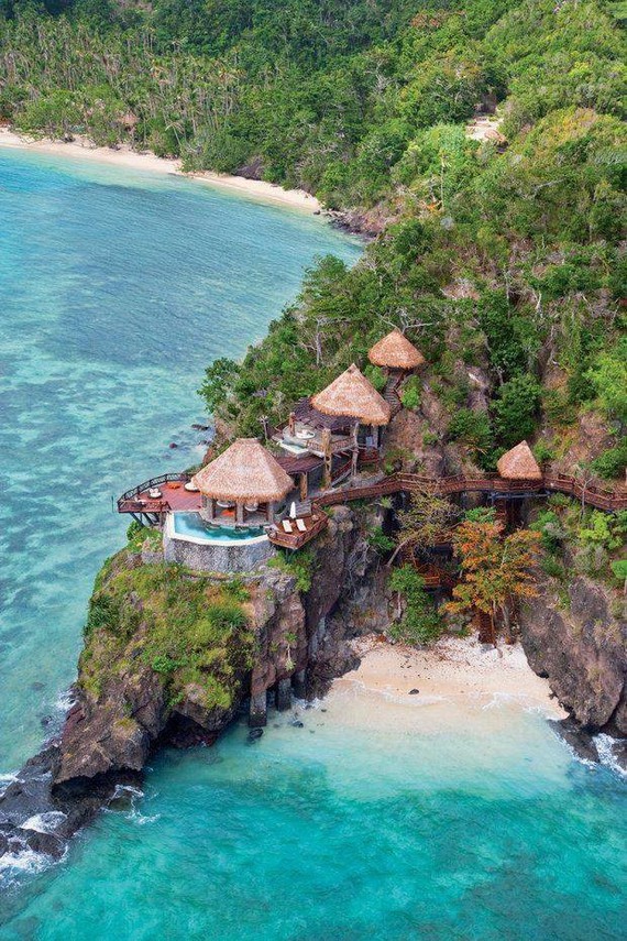 Île des maisons-Les Fidji