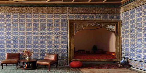 La chambre bleue - La Médina à Tunis