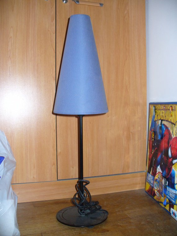 petite lampe avc ampoule TBE 65cm de haut