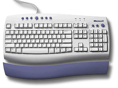 clavier filaire keyboard-internet-microsoft avec boite