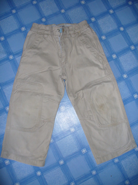 pantalon jean beige H&M 3/4ans