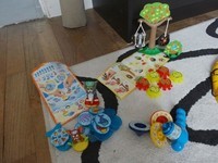 lot jouets tom & jerry + daffy duck