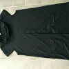 robe tunique col roulé poches devant évasé en bas noir ttbe taille 38/40 10euros