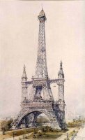 Tour Eiffel tours latérales