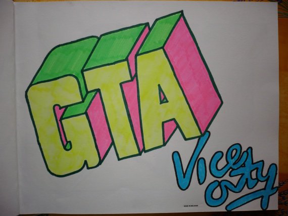 GTA Vice City Logo ( 20 ans )
