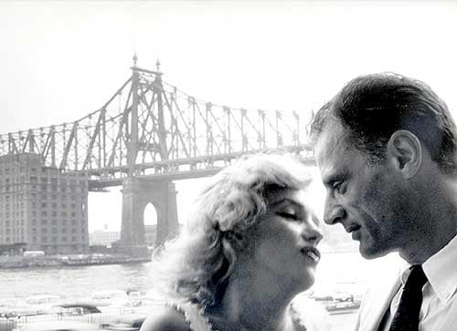 Arthur Miller con Marilyn Monroe