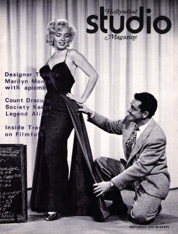Marilyn Monroe - Hollywood Studio Magazine - 9-1970