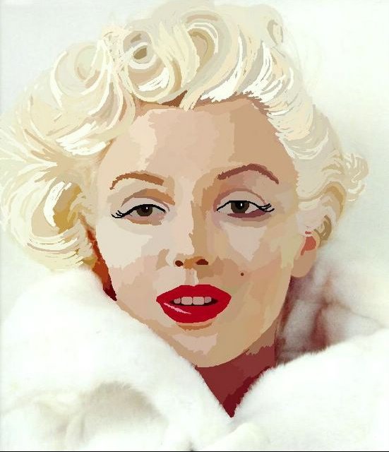 Marilyn-Monroe paint