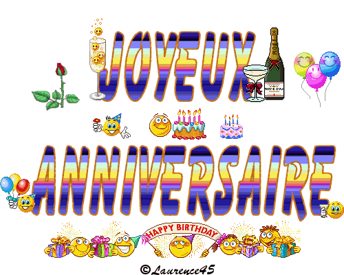 Joyeux Anniversaire Smiley Bon Anniversaire Joyeux Anniversaire Smiley Bon Anniversaire