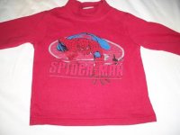 t shirt spiderman  tbe  4 euros