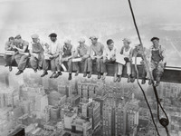 charles-c-ebbets-dejeuner-au-sommet-d-un-gratte-ciel-1932