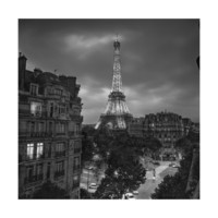 henri-silberman-eifffel-tower-evening-paris-landmarks-france