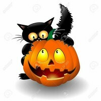 21299346-halloween-cartoon-cat-mordre-une-citrouille
