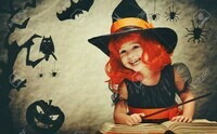 45560805-halloween-petite-sorcière-gaie-avec-une-baguette-magique-et-le-conjure-de-livre-et-rires-
