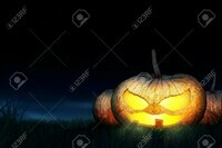 46290089-citrouilles-d-halloween-sont-des-symboles-de-l-halloween-nuit-situé-au-milieu-du-champ-est-