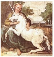 Le Dominiquin : La Dame à la Licorne