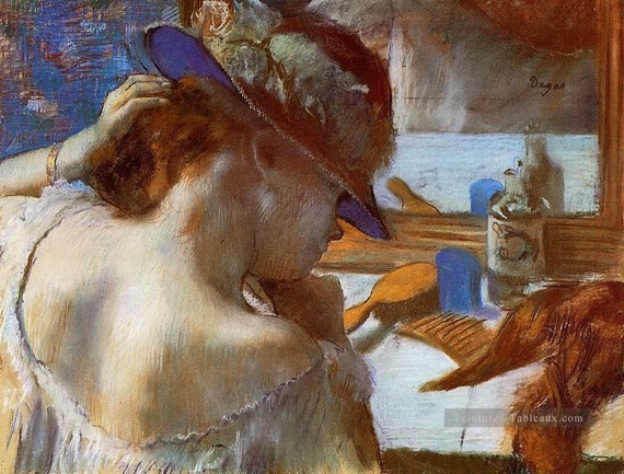 4-At-the-Mirror-Impressionism-ballet-dancer-Edgar-Degas
