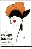 BDSM-bandeau-Rouge-Baiser-Rene-Gruau-1949