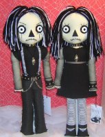 Goth Raggedy Ann et Andy