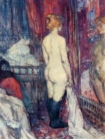 Lautrec1897 Nu devant miroir