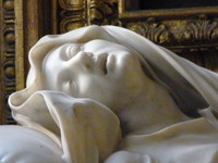 eglise san francesco a ripa Extase de Ludovica Albertoni - Le Bernin (4)