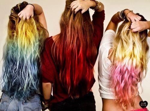Ombre Hair Rouge Sur Blond Platine Coiffure Et Coloration