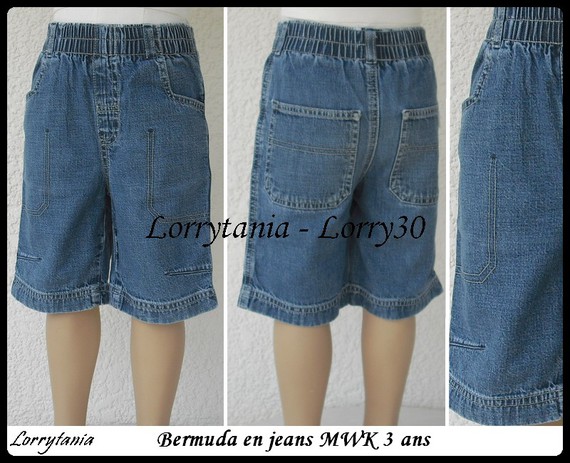 3A bermuda jeans MWK  1,50 €