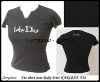 T36 T shirt noir Baby DIOR 5 €
