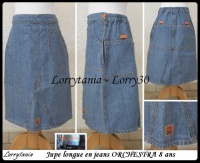 8A Jupe jeans ORCHESTRA 4 €
