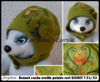 51-53 Bonnet vert DISNEY 1,50 € Winnie