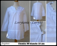 10A Chemise blanche 10 €