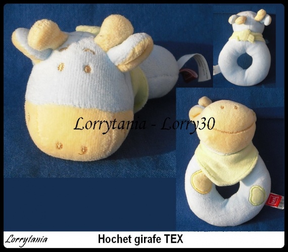 Hochet girafe TEX 3 €