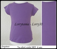 6A T shirt violet NKY 1,50 €