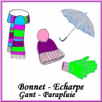 Bonnet Echarpe Parapluie