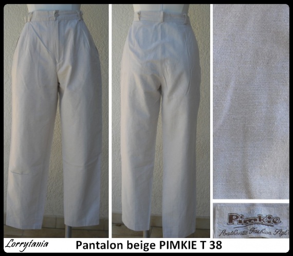 T38 Pantalon beige PIMKIE 4 €
