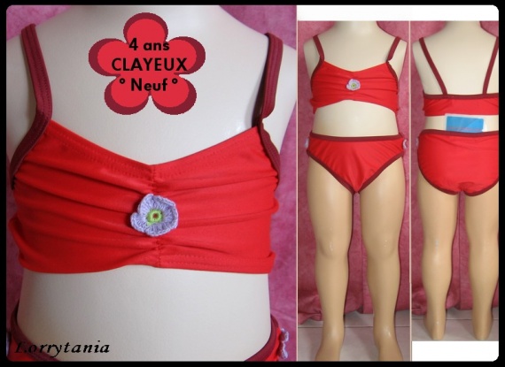 4A Maillot CLAYEUX neuf 8 €