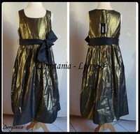 10A robe dorée DKNY NEUF 35€