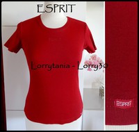 S T shirt ESPRIT rouge 5 €