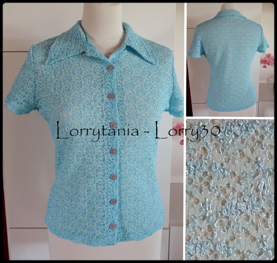 T40 Polo turquoise 3 €