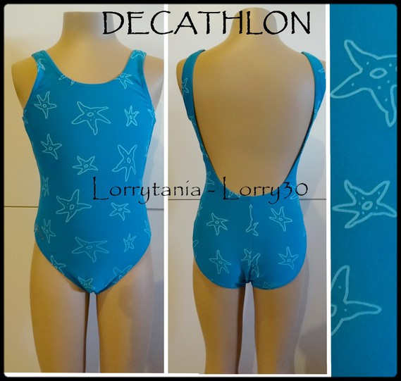 10A Maillot 1P TRIBORD 3€ turquoise