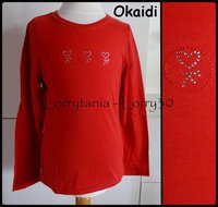 8A T shirt OKAIDI 3 € ML rouge