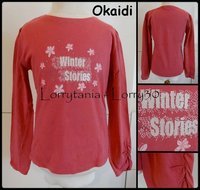8A Tee shirt OKAIDI 3 € rose Winter