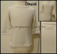 8A T shirt OKADI 3 € beige M2/3