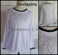 10A T shirt ORCHESTRA  3 € blanc