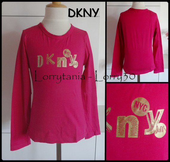 10A T shirt fuchsia DKNY