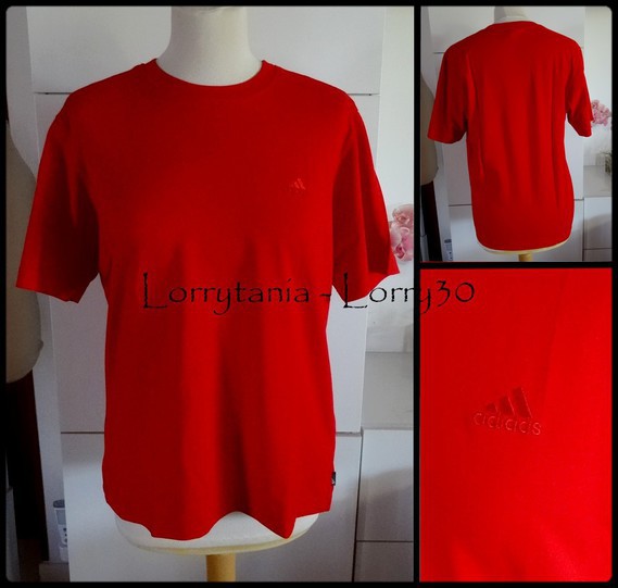 TM T shirt ADIDAS 5 € rouge