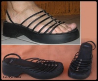 P40 Sandale noire KADEL 4 €